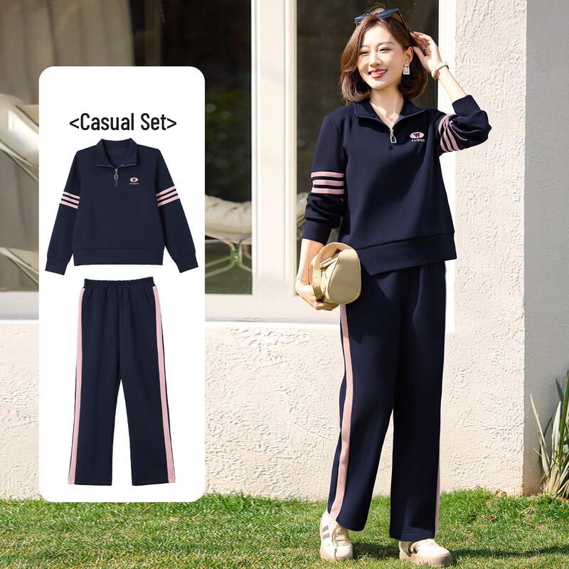 

BAOLIANDUO Women s Autumn Casual Sportswear Set 2XL