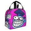 Mona Lisa Troll Face Quest Video Meme Game Comic Insulated Lunch Bag for Portable Funny Thermal Cooler Lunch Tote Office Work