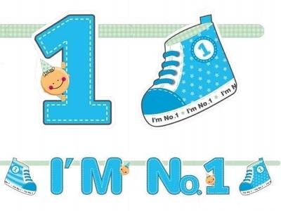 Baner "I'm No. 1", 110 Cm, 1 Szt.