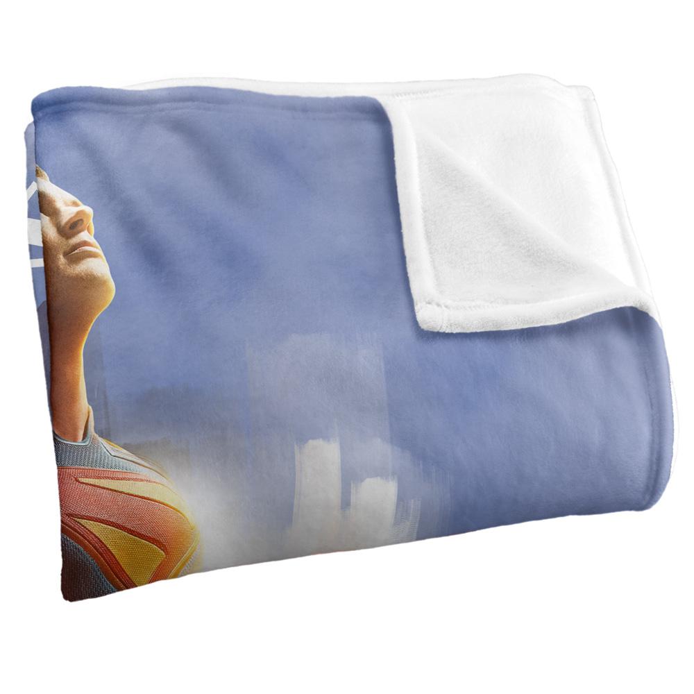 Superman Lookup Silky Shield Supersoft Blanket