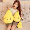 Cute Cute Expression Pear Doll Plush Toy Big Pear Doll Children Soothing Doll Birthday