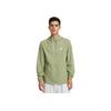 Club Woven Zip Comfort Breathable Running Jacket Men Jackets Oil-Green White FB7398-386