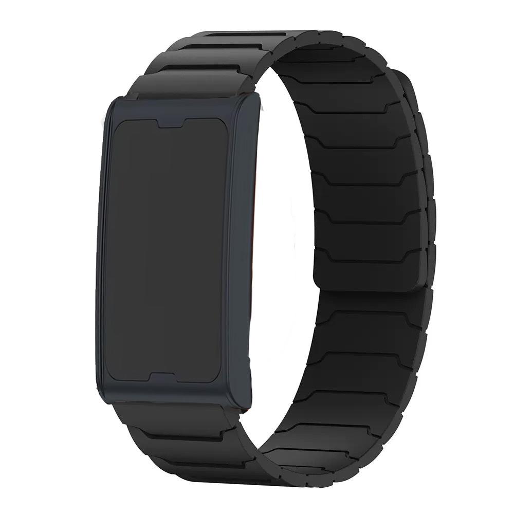 

Для Amazfit Helio ремінець смарт-годинника Аксесуари Спортивний Замінний Магнітний Силіконовий Браслет Ремінець для годинника Amazfit Helio 22 мм Helio чорний