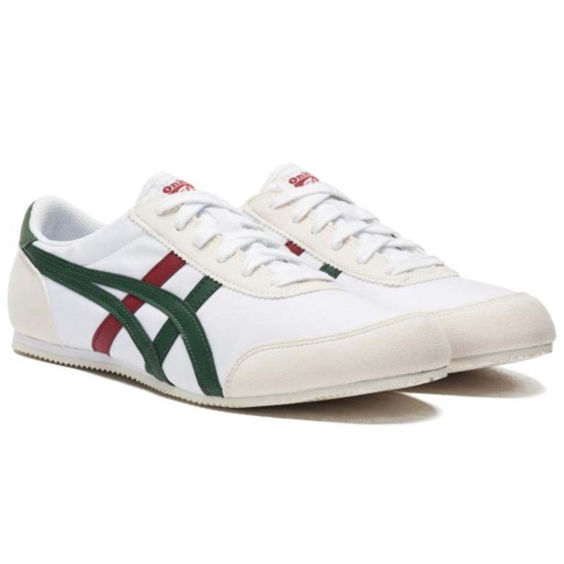 Onitsuka Tiger Track Trainer 'White Green' Sneakers D318N-100
