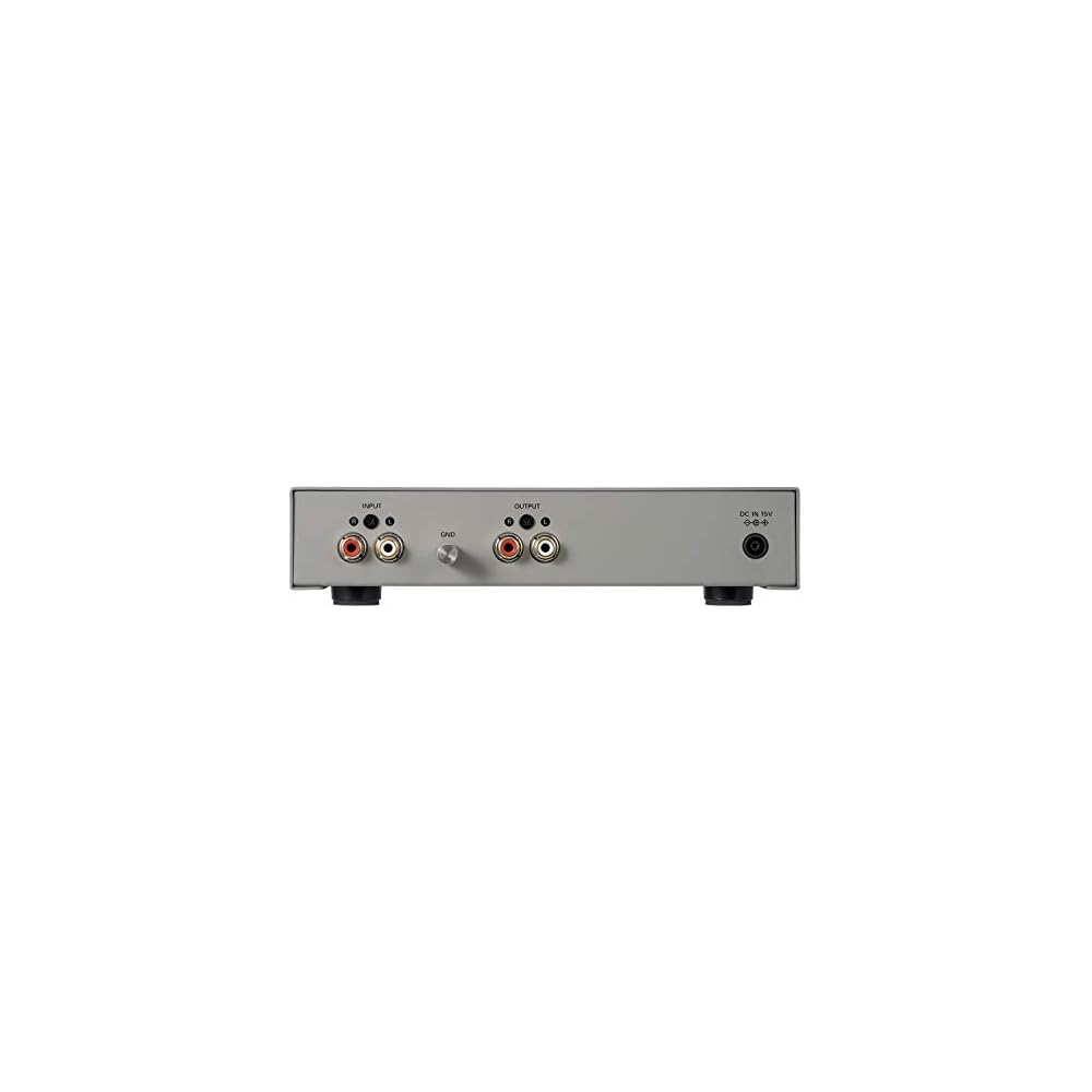 Audio-Technica AT-PEQ30 Phono Equalizer/Phono Preamplifier for Record Players/Turntables: Compatible with VM/MM/MC cartridges, low noise, machined alu