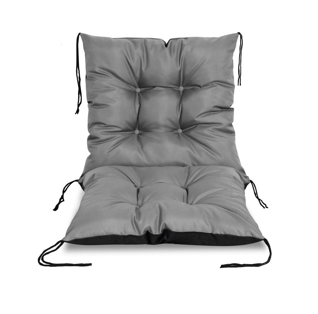 Polštář na zahradní židli, voděodolný, svázaný provázky, 50x50x50 cm, 6 BAREV