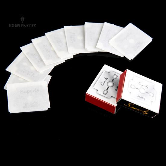 100Pcs Foot Rasp Nails Ornaments Replacement Blade Hard Dead Skin Calluses Remover Pedicure Tool