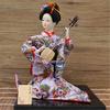 Beautifully 12Inch Kimono Toy Figurines Optional Cloth Statue for Japanese Culture Enthusiasts and Collectors
