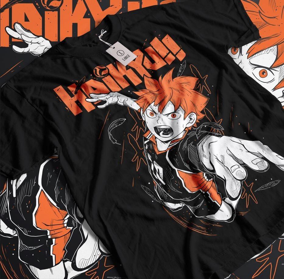 Hinata Shoyo Manga Strip Haikyuu Haikyu Anime Unisex Tshirt T-Shirt Tee ALL SIZE
