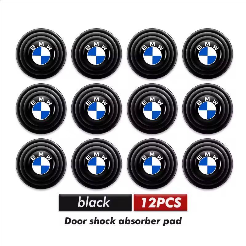 4/8/12pcs Car Silicone Anti-collision Door Shock Absorber Spacer Sticker For BMW M E34 E46 E39 E38 E90 E60 E36 F30 F30 F10 E92 DV1