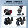 Motorcycle Bike Handlebar Mount Quick Release for Insta360 X6 X5 Ace Pro 2 Adjustable Action Camera Clamp Mount Accessories