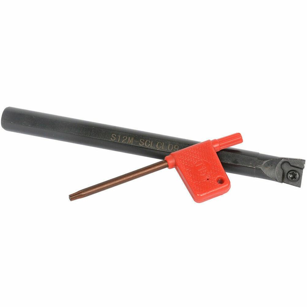 S12M-SCLCL09 CIRCLE INDEXABLE BORING BAR SHANK Left HAND 95 Degree CNC Lathe
