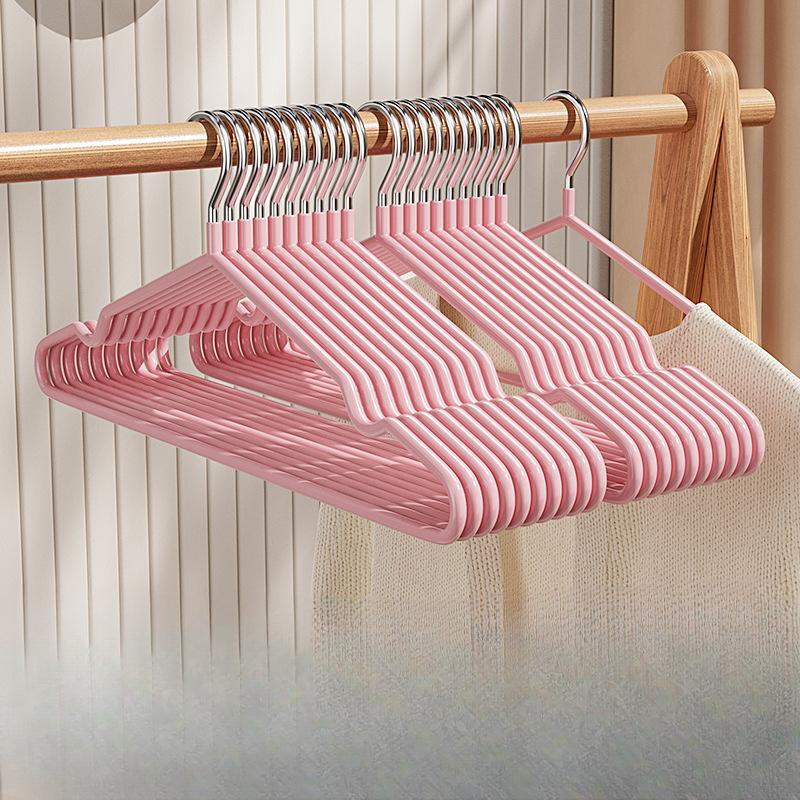 Plastic Clothes Hangers for Home Use Leaving No Trace and Being Anti-slip Thickened and Thickened Clothes Drying