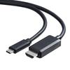 SANWA SUPPLY Type C To HDMI Conversion Cable (Black, 5m) KC-ALCHD50K
