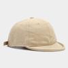 Retro Washed Old Short Brim Cap Women's Versatile Fashion Soft Top Baseball Cap Couple Tooling Hat