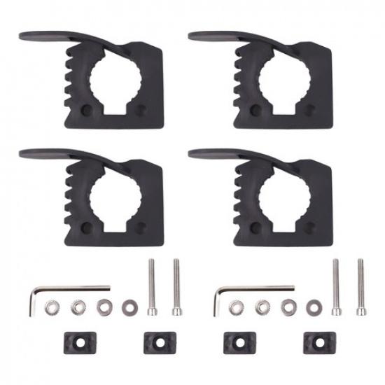 Heavy Duty Rubber Clamp for Offroad ATV UTV Truck Tools Secure Mounting