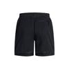 Under Armour Solid Color Lace-Up Woven Casual Sports Shorts Men Shorts Black 1383373-001