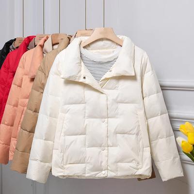 Spring Autumn Women Ultra Light Duck Down Coat Female Windbreaker Jackets Women Winter Down Jackets 90% White Duck Down Coats