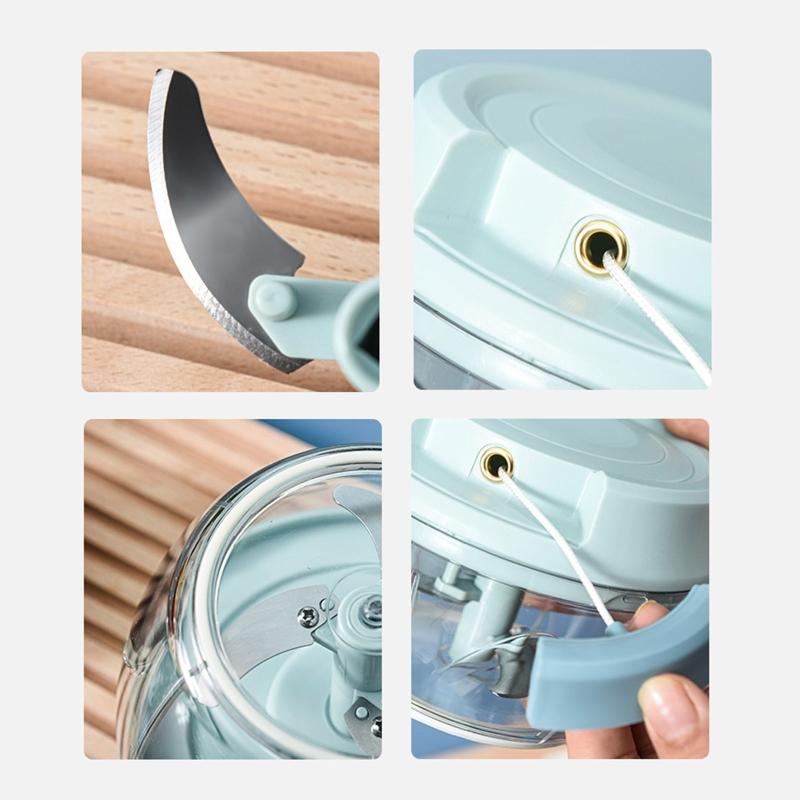 Hand Chopper Garlic Press Vegetable Fruit Twist Shredder Manual Meat Grinder Chopper Garlic Crusher Cutter Home Kitchen