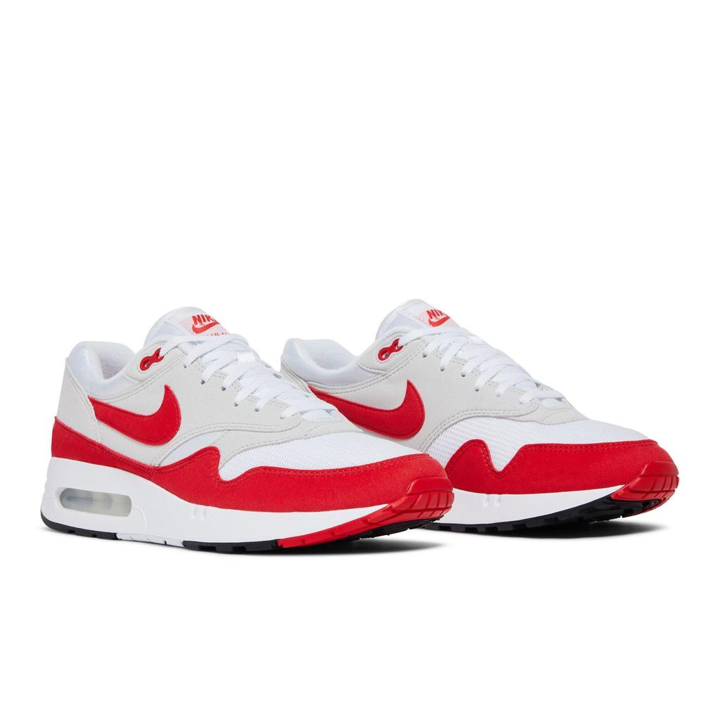Nike Air Max 1 '86 OG 'Big Bubble - Red' (Unisex) White / University Red / Light Neutral Grey Casual Shoes DQ3989 100