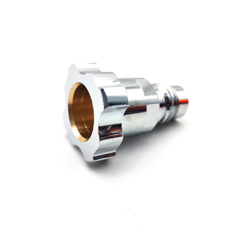 

M16 x 2mm External Thread Silver For 600CC Spray Gun PPS Cup Adapter Connector