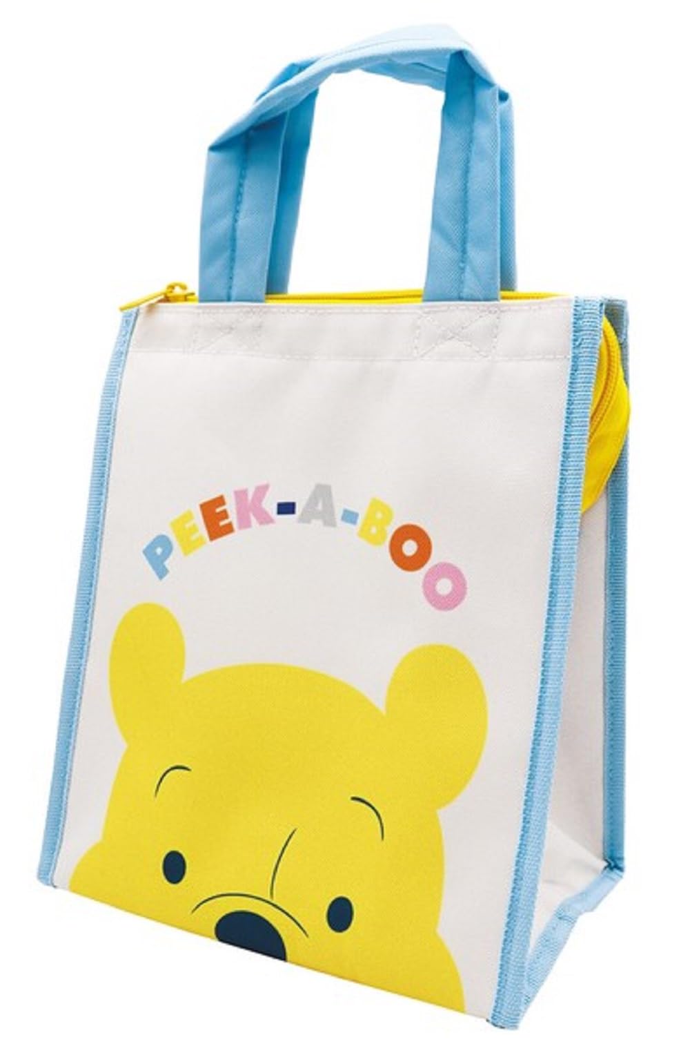 

Onishi Ken Seihan Disney Lunch Bag Square M Winnie the Pooh Lunch Series Peek-A-Boo DIK-2504