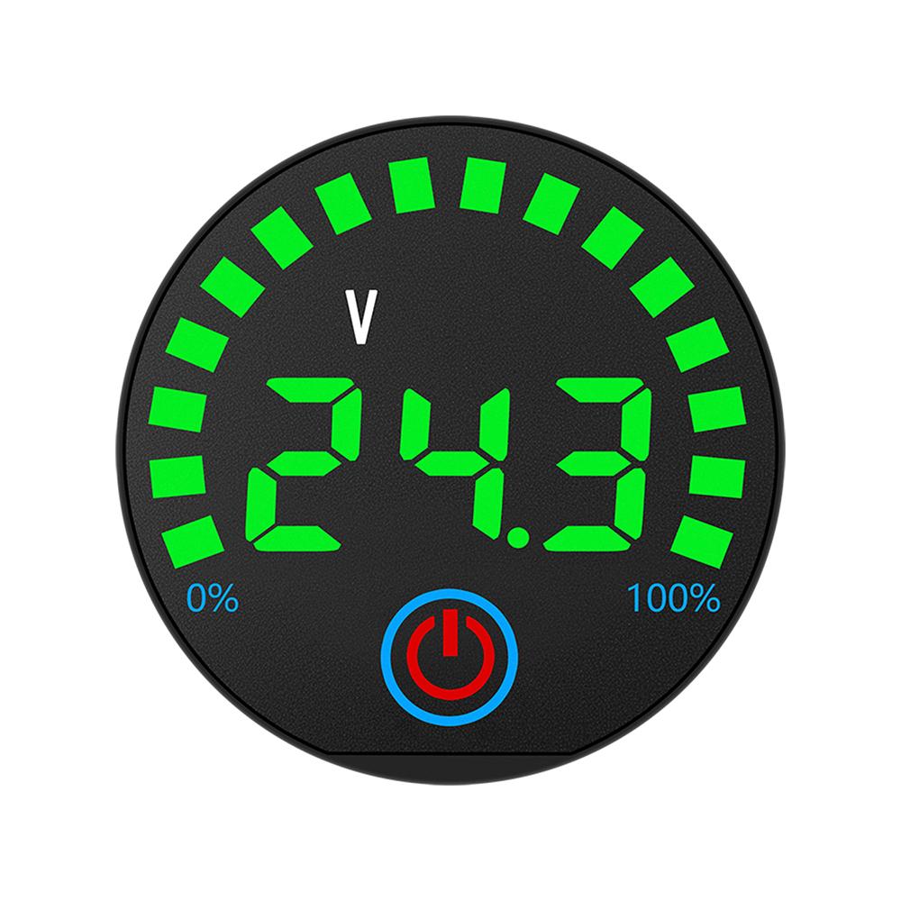 3S-14S DC 7-55V lithium battery Volt Indicator with Power-off Memory Function,Acid Battery Capacity Level Tester Meter Universal