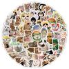 100pcs Cartoon Cat Dog Sticker Pack, Cute Pet Animal Journal Material, Kids Stationery DIY Decor Decals, Waterproof Stickers