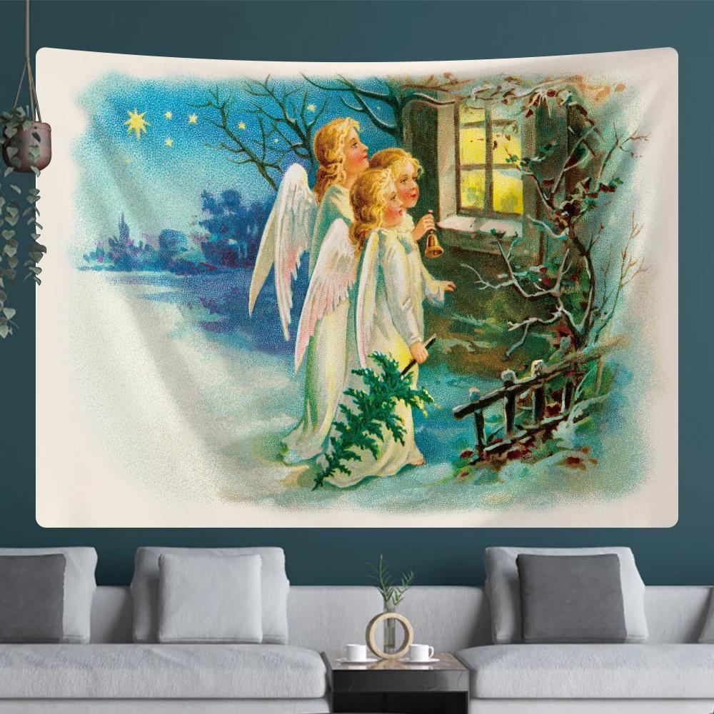 Baroque Lady Tapestry Elegant Noblewoman in Silk Gown Unique Wall Art for Home Decor Living Room Classic Art Lover Gift