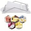 Multifunctional Luncheon Meat Slicer Stainless Steel Fruit Slicer Household Egg Hot Dog Cheese Slicer Kitchen Tools