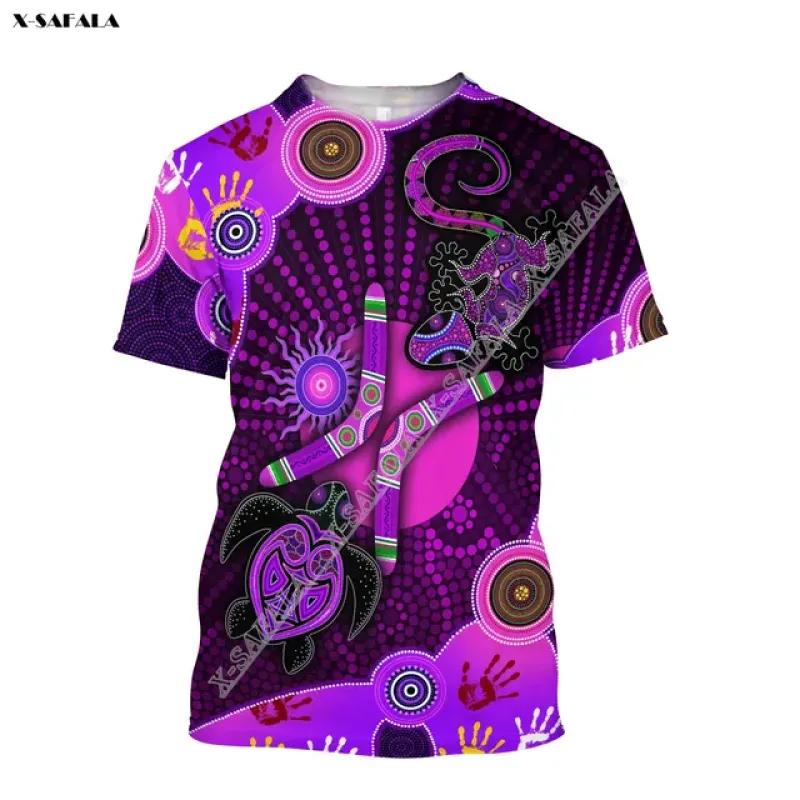 

Флаг австралийских аборигенов, подарок для рук, 3D принт, дышащая спортивная футболка из молочного волокна, летняя мужская повседневная футболка L