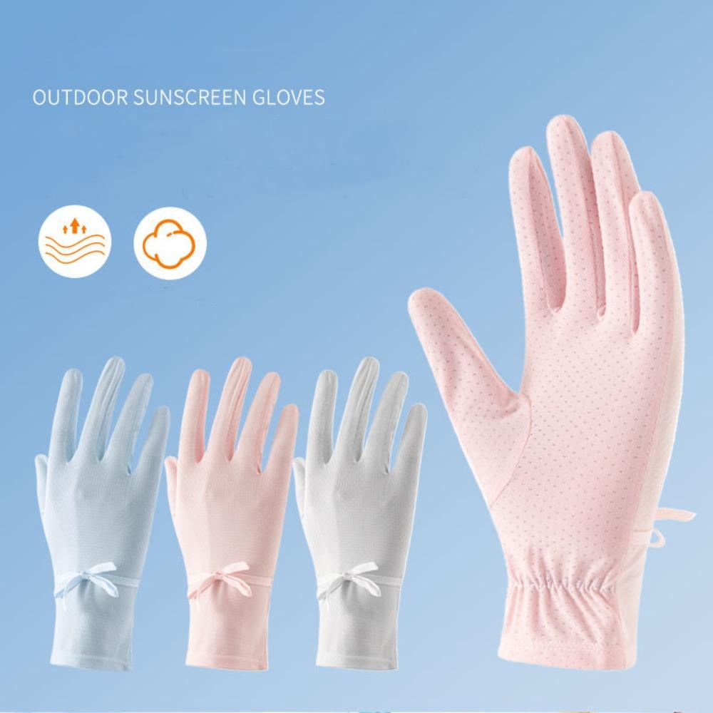 Breathable Sun Protection Gloves UV Protection Touch Screen Gloves Fashion Non-slip Gloves Driving