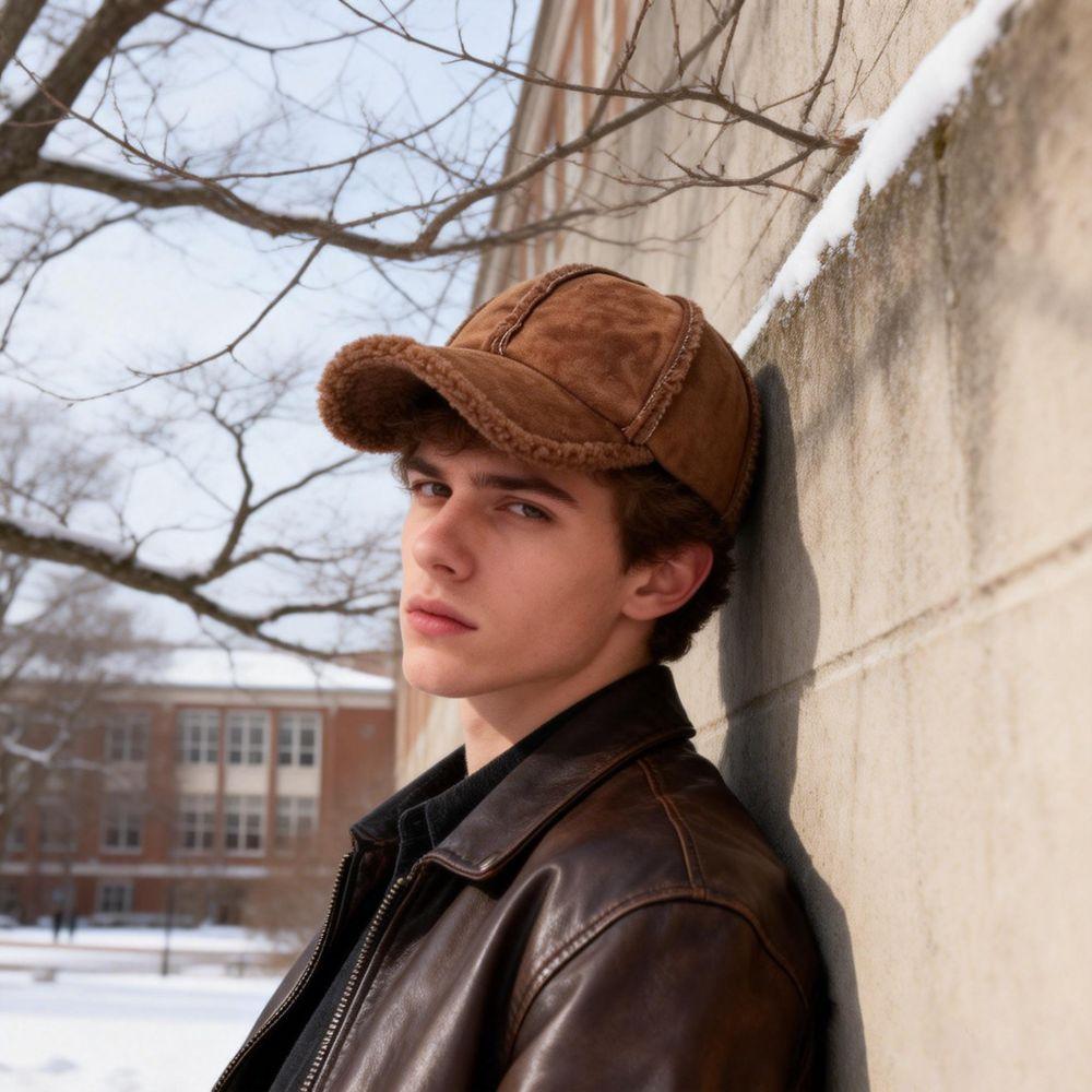 Windproof Lambswool Hats Solid Color Dad Hat Fashion Baseball Cap Winter Autumn