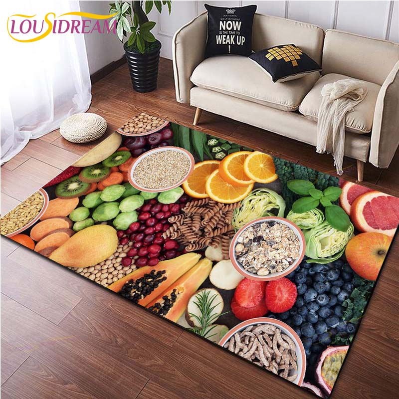 Modern Living Room Rug Kitchen Mat Home Entrance Doormat Bedroom Bedside Decor Carpet Hallway Balcony Bath Anti-Slip Floor Mat