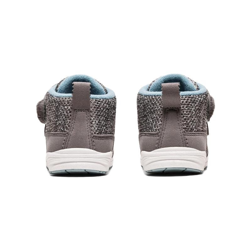 Asics Amure First Durable Warm Mid-Top Walking Shoes Baby Shoes Gray 1144A190-022