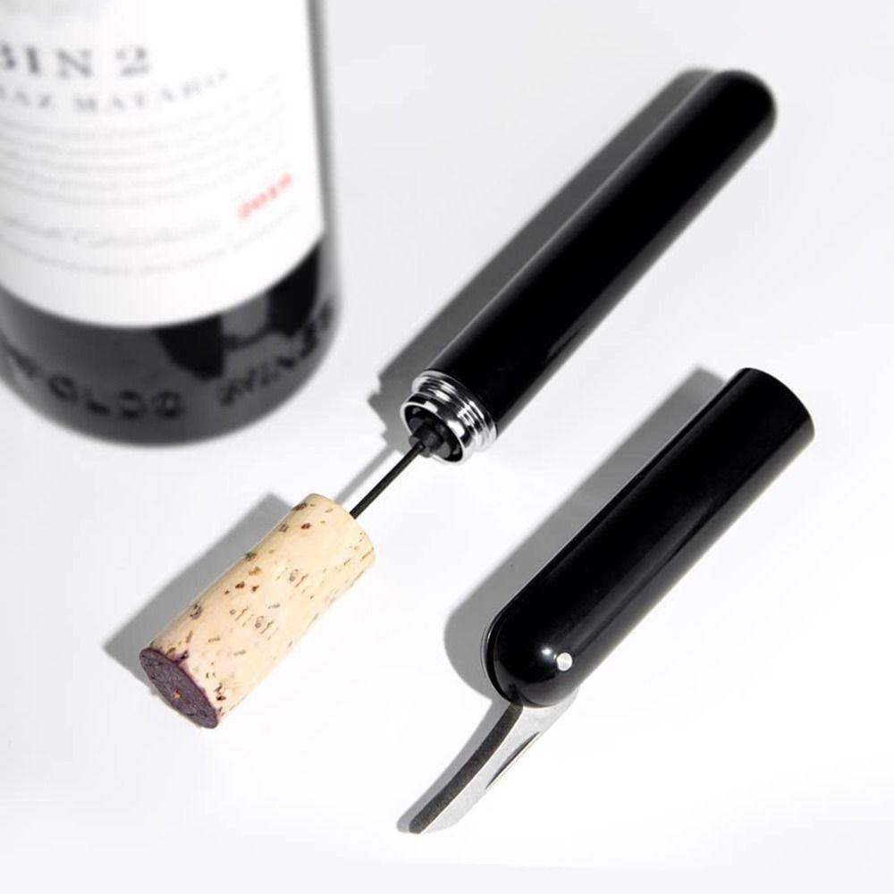 Steel Pin Pen Type Wine Corkscrew Wine Cork Remover Pocket Bottle Opener Wine Bottle Opener