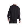 Adidas Originals Logo Print Crew Neck Sweatshirt Men Sweatshirt Black II5800
