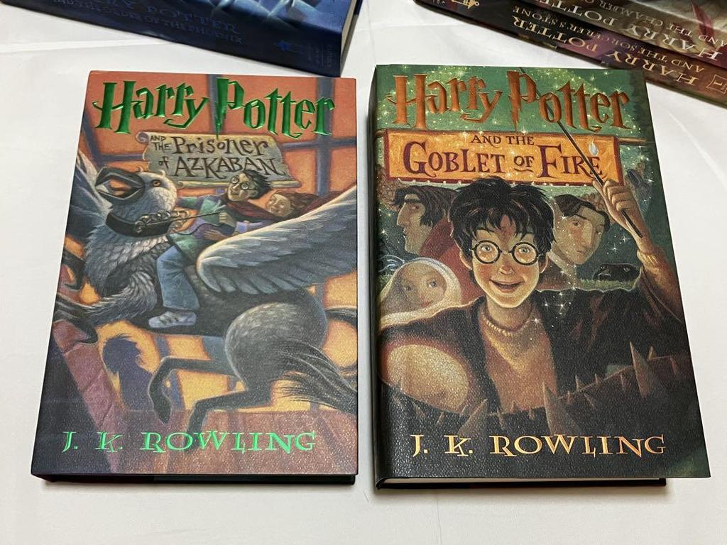 [USED] Harry Potter 5-volume set (5-volume set) with storage box and paper box