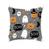 New Halloween Cushion Cover Home Gift Sofa Cushion Peach Leather Velvet Car Bedside Pillow Cover