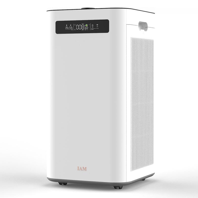 

Очиститель воздуха IAM KJ800F-M8: Устраняет формальдегид, дымку и частицы PM2.5 с помощью отрицательных ионов.