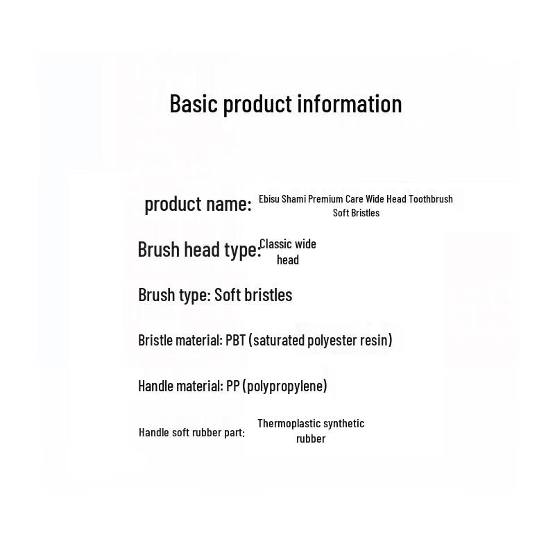 Ebisu Quad-Bristle Soft Adult Toothbrushes, 3-Pack