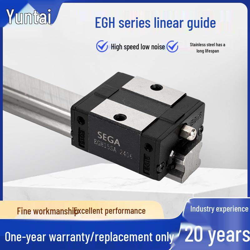 

EGH Series Miniature Linear Guide Rail with Precision Core Bearing 15SA
