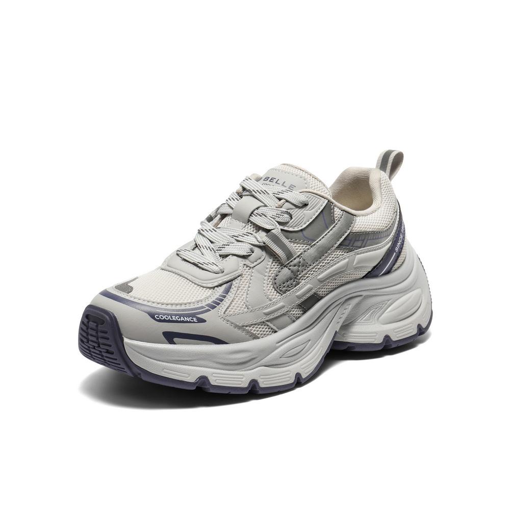 Belle Women's Splicing Color Contrasting Dad Shoes