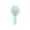 2025 Handheld Fan Portable USB Rechargeable Fans Desk with Base Small Makeup Eyelash Cooler Women Girls Outdoor Office Mini Fan