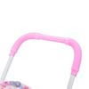 Dolls Pram Iron Foldable Baby Stroller Colorful Large Capacity Stable Lightweight Doll Handcart for Boys Girls