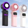 2026 Upgrade Foldable Neck Fan Ice Cooling Portable Mini Fan Hands-Free Strong Wind for Travel Camping