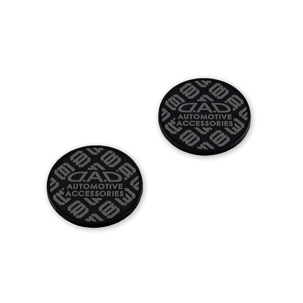 

DAD Garcon D.A.D silicone coaster type monogram black x gray 2 pieces HA438-06