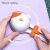 Paper Card Photo 360° Rotary Circle Cutter Cute Kitty Round Cutting Tool Cardstock