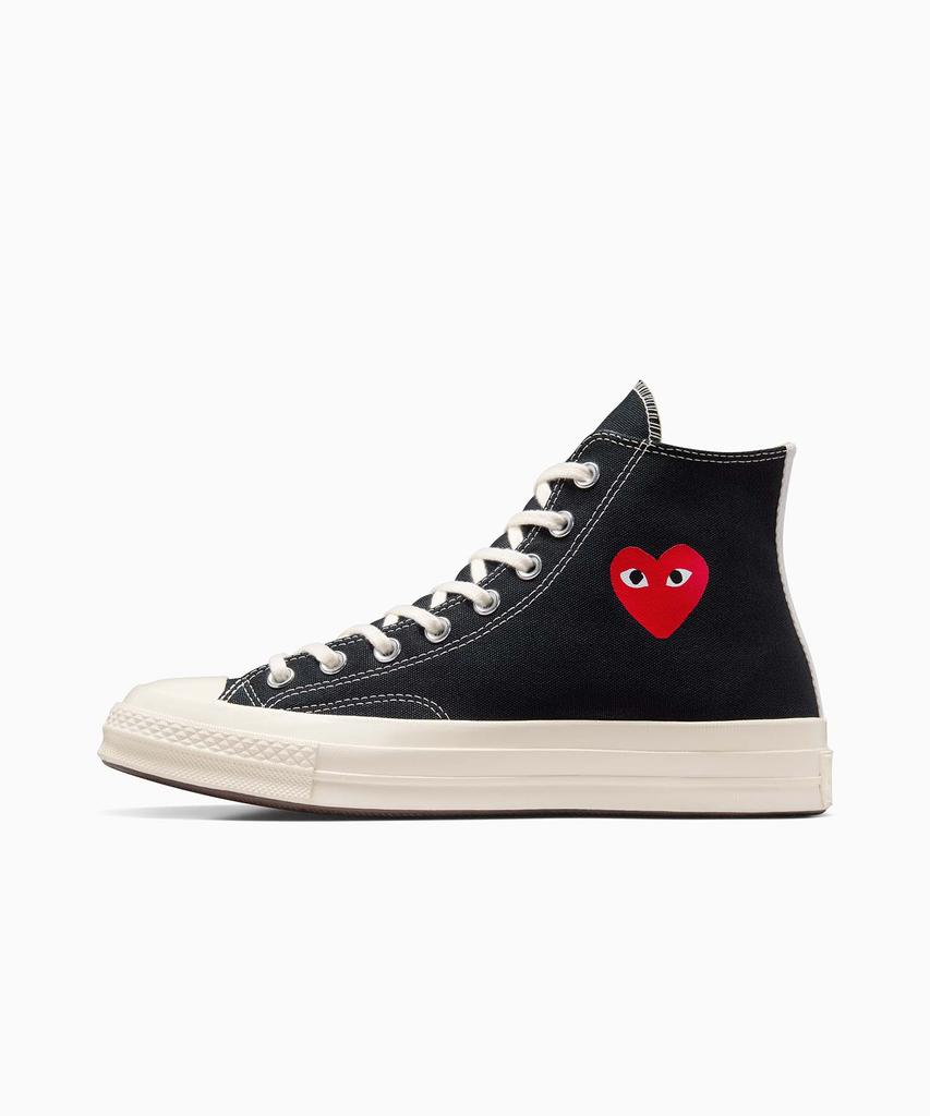 Converse X Play Comme Des Garçons Single Heart Chuck 70 High A08801C