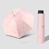 Paradise Umbrella Sun Protection UV Protection Umbrella Female Sun Umbrella Goddess Black Glue Fresh Dual-Use Sun Umbrella Foldable